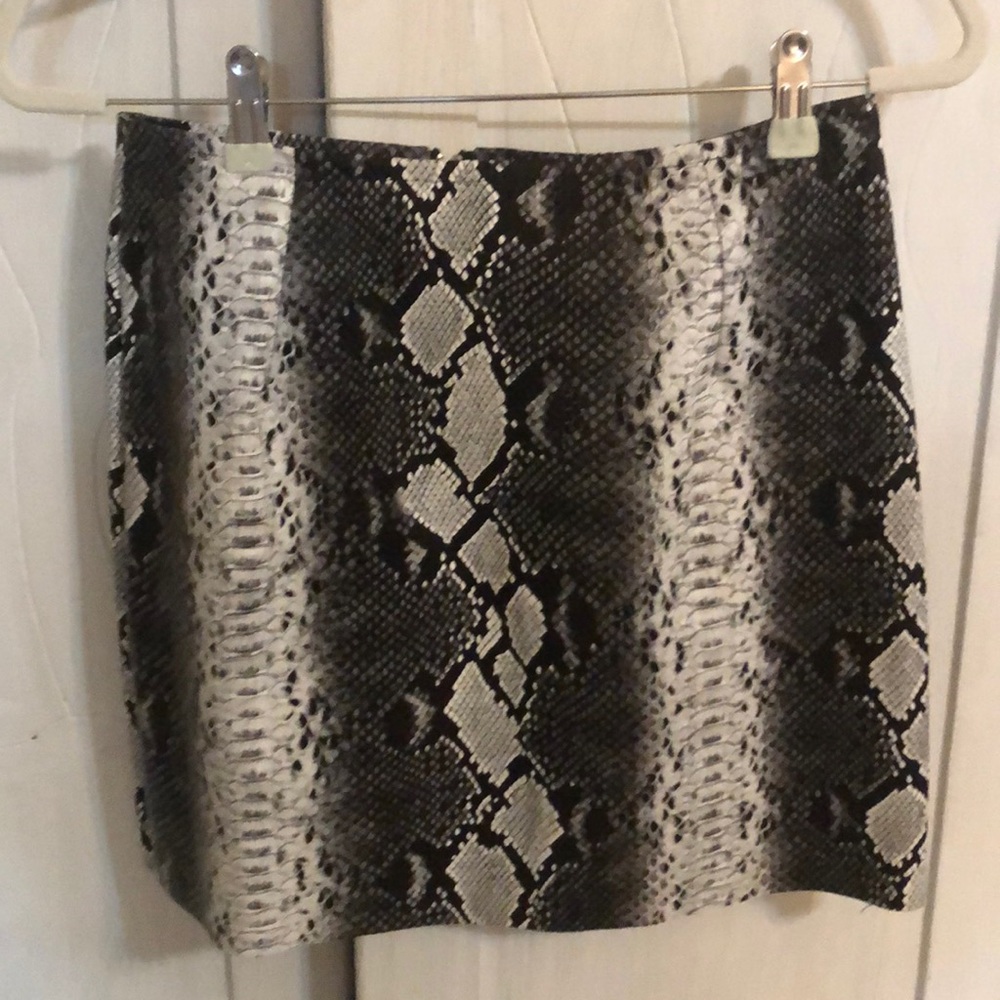 Vegan leather mini